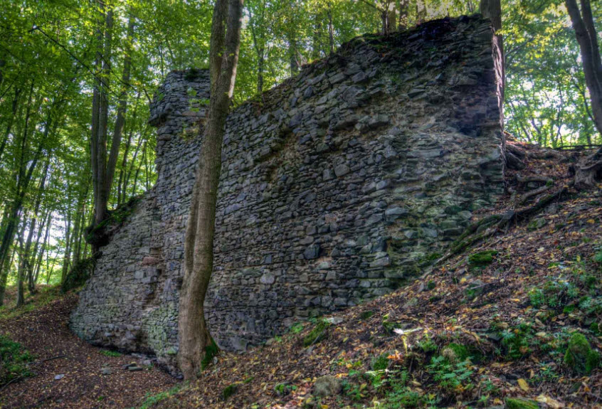 Zřícenina Hradu Stará Dubá, Czech Republic (Czechia)